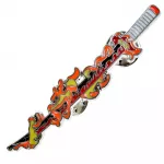 Металлический значок Demon Slayer. Меч Kyojuro Rengoku