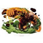 Акриловая фигурка "Атака Титанов": Бронированный Титан (BIG)
